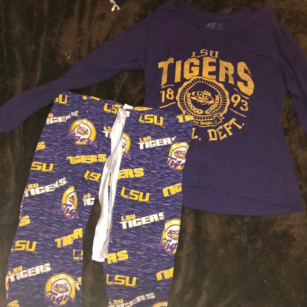 LSU women’s pajama set